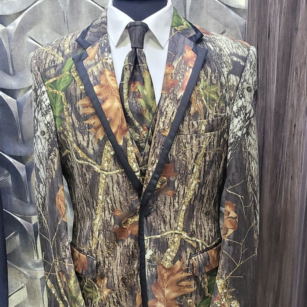 Camo Tuxedo Jacket